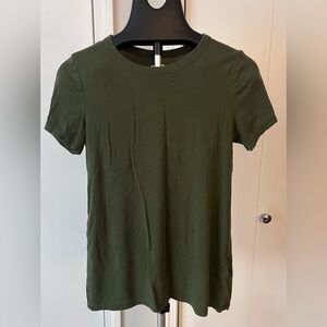 Old Navy Forest Green Short Sleeve Tee